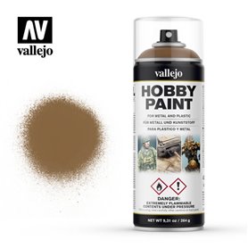 Vallejo 28014 HOBBY PAINT - Podkład akrylowy FANTASY COLOR - LEATHER BROWN - 400ml