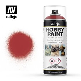 Vallejo 28016 HOBBY PAINT - Podkład akrylowy FANTASY COLOR - SCARLET RED - 400ml