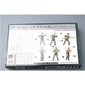 Trumpeter 1:35 Haubica s.FH 18 z załogą