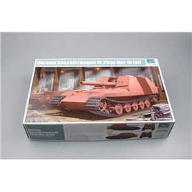 Trumpeter 1:35 Geschutzwagen Tiger Grille 21 - 210mm Mortar 18/1 L/31