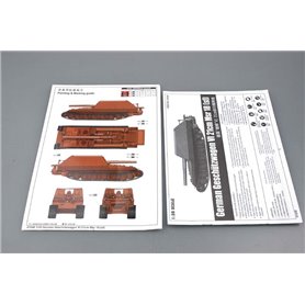 Trumpeter 1:35 Geschutzwagen Tiger Grille 21 - 210mm Mortar 18/1 L/31