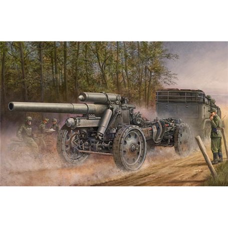 Trumpeter German 15cm s.FH 18 Field Howitzer - 1:35