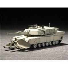 Trumpeter 1:72 M1A1 w/MINE CLEARING BLADE SYSTEM 