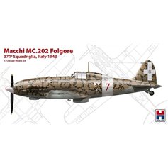 Hobby 2000 1:72 Macchi MC.202 Folgore - ITALY 1943 - 370 Squadriglia