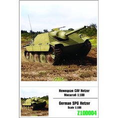 Zebrano 1:100 Model żywiczny Jagdpanzer 38(t) Hetzer