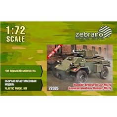 Zebrano 1:72 Model żywiczny Daimler Armored Car Mk.IV