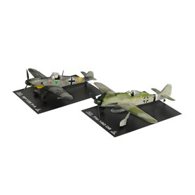 Italeri 1:72 WAR THUNDER: Messerschmitt Bf-109 F-4 i Focke Wulf Fw-190 D-9