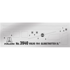 Italeri 3940 1/24  Volvo FH4 Globtrotter XL