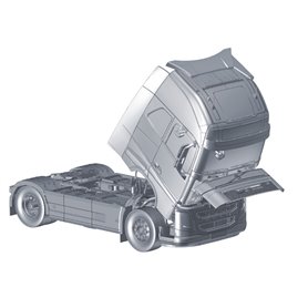 Italeri 3940 1/24  Volvo FH4 Globtrotter XL