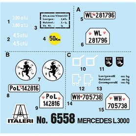 Italeri 1:35 Mercedes Benz L3000 S