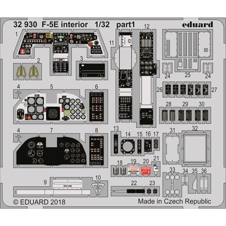 F-5E interior KITTY HAWK