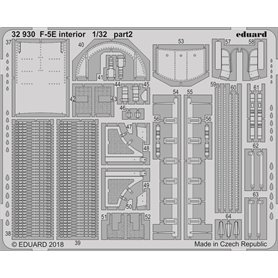 Eduard 1:32 Elementy wnętrza do F-5E dla Kitty Hawk