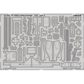 Eduard 1:32 Podwozie do TF-104G dla Italeri