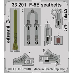 F-5E seatbelts STEEL KITTY HAWK
