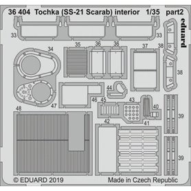 Tochka (SS-21 Scarab) interior HOBBY BOSS