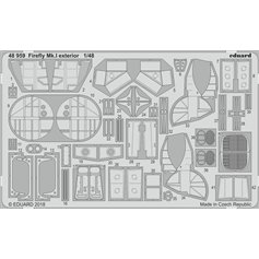 Eduard 1:48 Exterior elements for Fairey Firefly Mk.I / Trumpeter