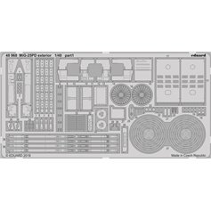 Eduard 1:48 Elementy zewnętrzne do MiG-25PD dla ICM