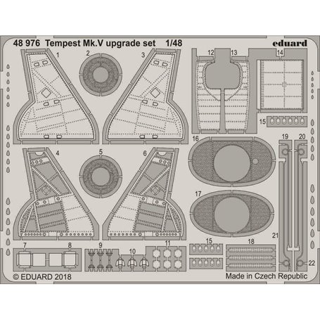 Tempest Mk.V upgrade set EDUARD