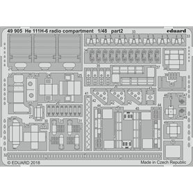Eduard 1:48 Przedział radiowy do Heinkel He-111 H-6 dla ICM
