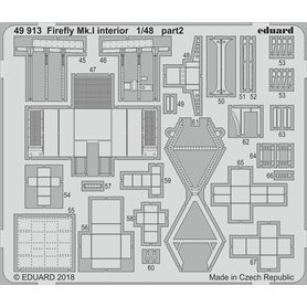 Eduard 1:48 Elementy wnętrza do Firefly Mk.I dla Trumpeter