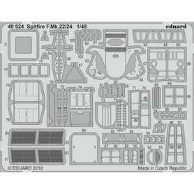Eduard 1:48 Supermarine Spitfire F.Mk.22/24 dla Airfix