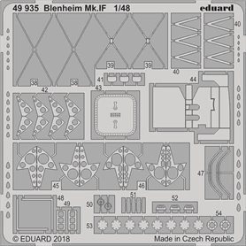 Eduard 1:48 Bristol Blenheim Mk.IF dla Airfix