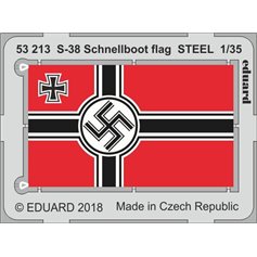 Eduard 1:35 Flag STEEL for S-38 Schnellboot do Italeri 