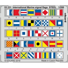 Eduard 1:200 Międzynarodowe morskie flagi sygnałowe STEEL
