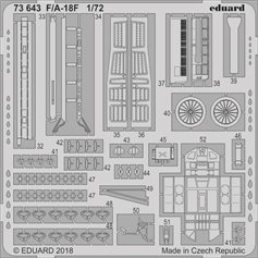 Eduard 1:72 F/A-18F / Academy 