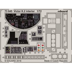 Eduard 1:72 Elementy wnętrza do Victor K.2 dla Airfix