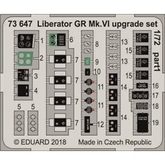 Eduard 1:72 UPGRADE SET do Liberator GR Mk.VI dla Eduard