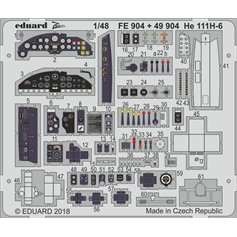 Eduard 1:48 Interior elements for Heinkel He-111 H-6 / ICM 