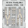 Firefly Mk.I seatbelts STEEL TRUMPETER