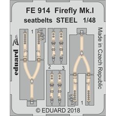 Eduard 1:48 Seatbelts STEEL for Firefly Mk.I / Trumpeter