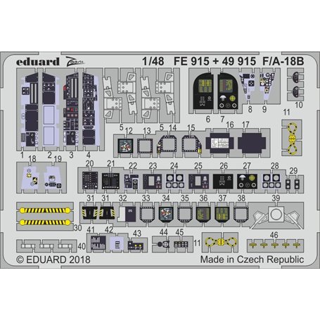 Eduard 1:48 F/A-18B dla KINETIC