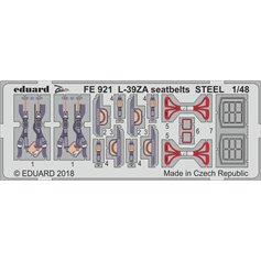 Eduard 1:48 Seatbelts STEEL for L-39ZA / Trumpeter