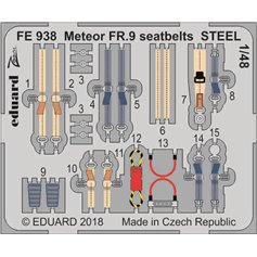 Eduard 1:48 Pasy bezpieczeństwa STEEL do RF-101C dla Airfix