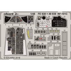 Eduard 1:48 Interior elements for RF-101C / Kitty Hawk