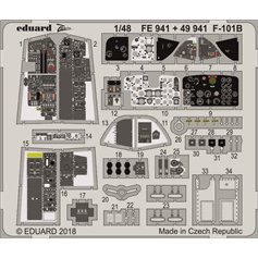 Eduard 1:48 Interior elements for F-101B / Kitty Hawk