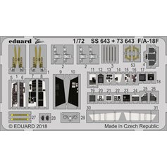 Eduard 1:72 F/A-18F dla Academy