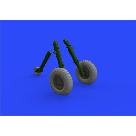 Spitfire Mk.IX wheels 5spoke w/pattern TAMIYA