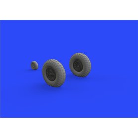 Spitfire Mk.IX wheels 5spoke w/pattern TAMIYA