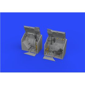 MiG-23ML main wheels bay EDUARD/TRUMPETER