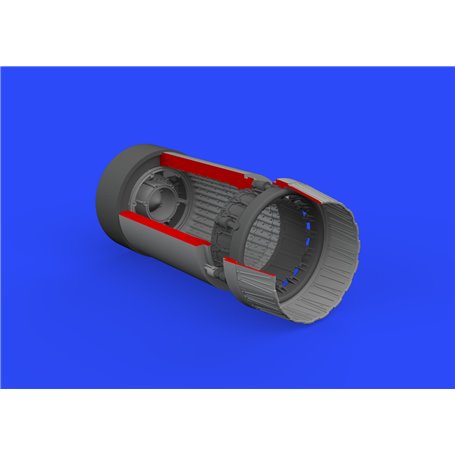 MiG-23ML exhaust nozzle EDUARD/TRUMPETER