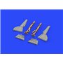 Fw 190A-5 undercarriage legs BRONZE EDUARD