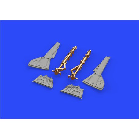 Fw 190A-5 undercarriage legs BRONZE EDUARD