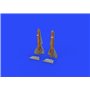 Fw 190A-5 undercarriage legs BRONZE EDUARD