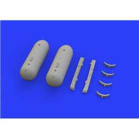 Ki-61-I fuel tanks TAMIYA