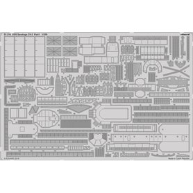 Eduard BIG ED 1:350 USS Saratoga CV-3 dla Trumpeter - cz.3