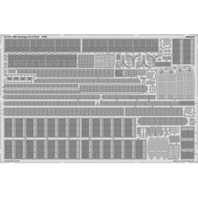 Eduard BIG ED 1:350 USS Saratoga CV-3 dla Trumpeter - cz.3